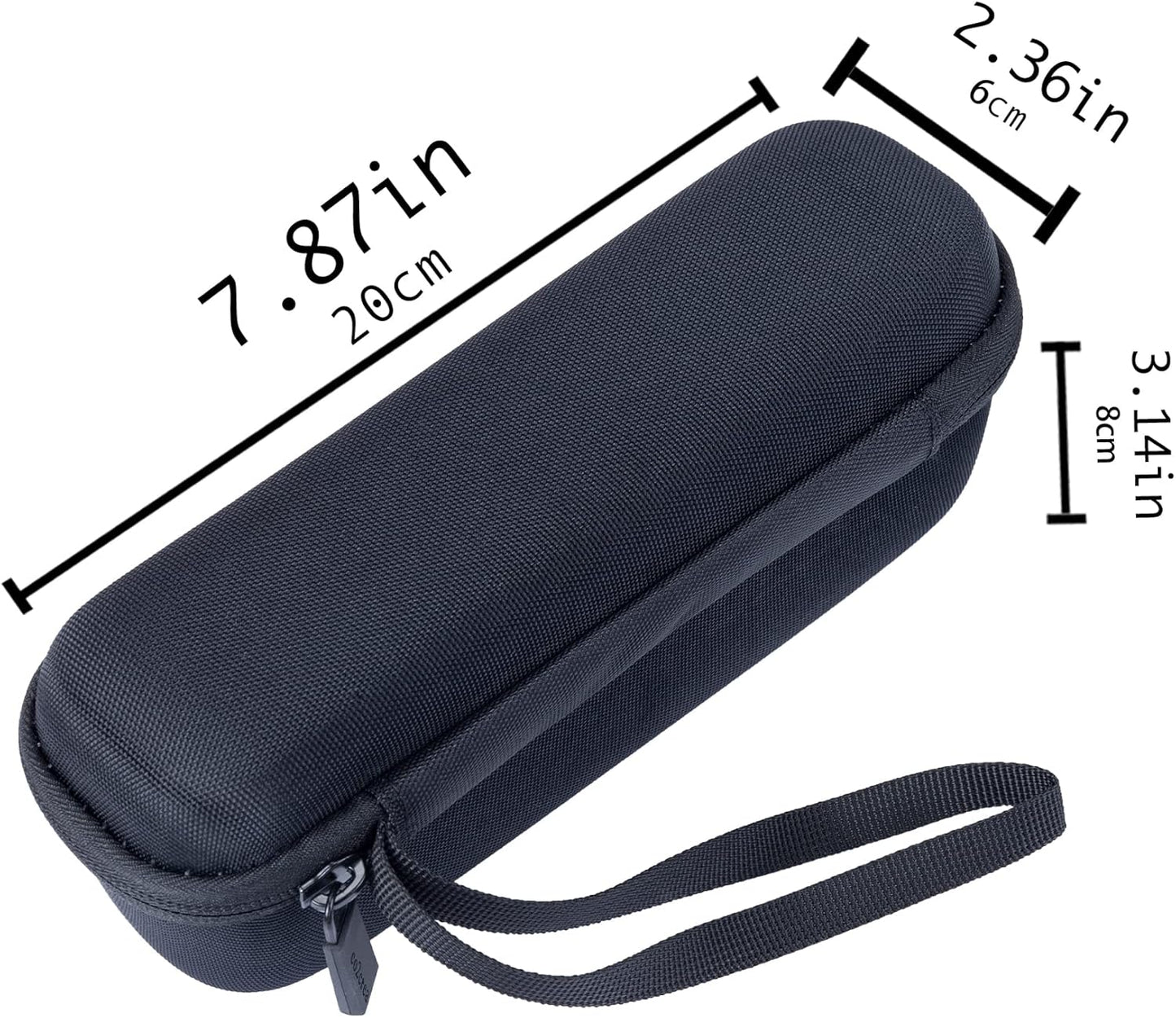Hard Case Replacement for Anker Soundcore/Soundcore 2 / Motion B Portable Outdoor Sports Bluetooth Speaker (Black)