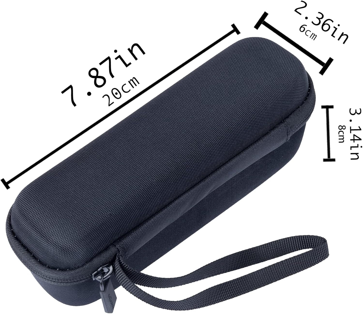 Hard Case Replacement for Anker Soundcore/Soundcore 2 / Motion B Portable Outdoor Sports Bluetooth Speaker (Black)